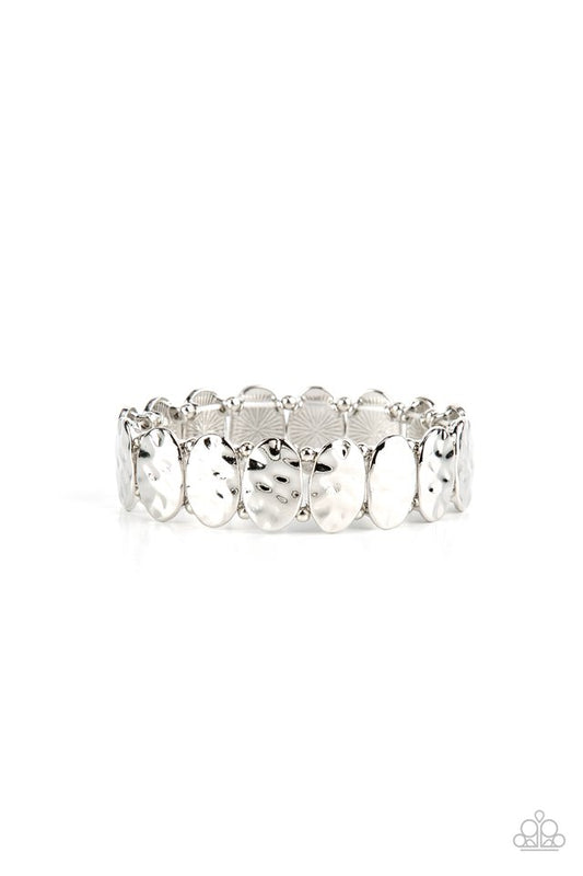 ​Trinket Trek - Silver - Paparazzi Bracelet Image