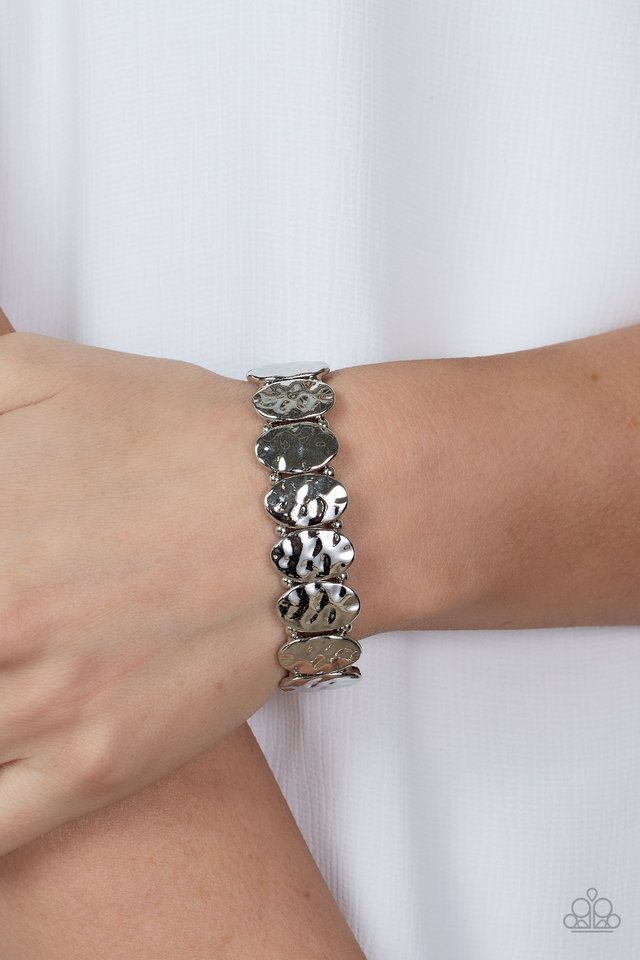 ​Trinket Trek - Silver - Paparazzi Bracelet Image