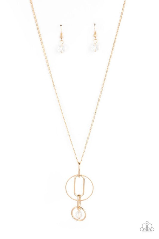 Park Avenue Palace - Gold - Paparazzi Necklace Image