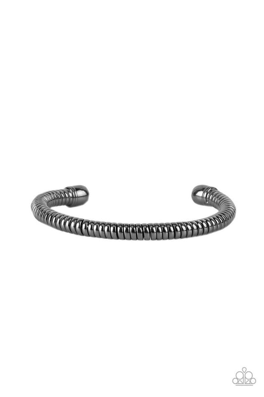 Turbocharged - Black - Paparazzi Bracelet Image