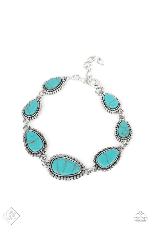 ​Elemental Exploration - Blue - Paparazzi Bracelet Image