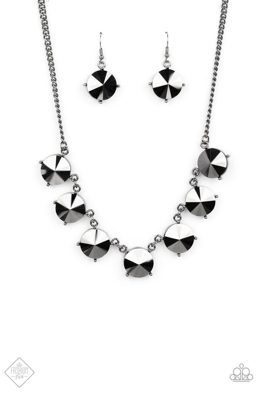The SHOWCASE Must Go On - Black - Paparazzi Necklace Image