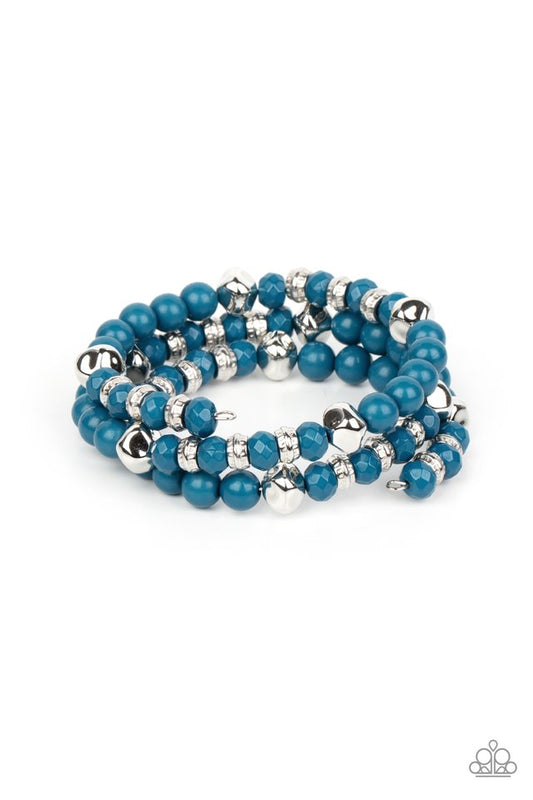 ​Vibrant Verve - Blue - Paparazzi Bracelet Image