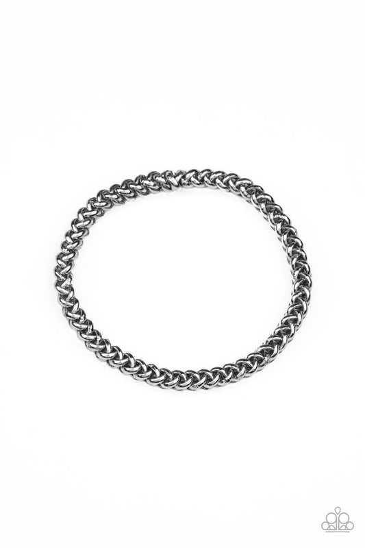Setting The Pace - Black - Paparazzi Bracelet Image