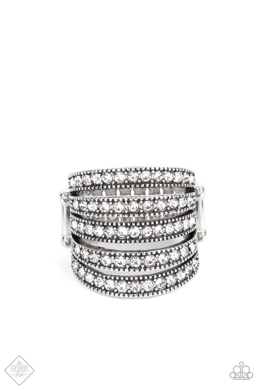 Empirical Sparkle - White - Paparazzi Ring Image