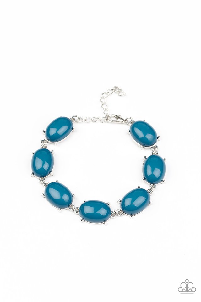 ​Confidently Colorful - Blue - Paparazzi Bracelet Image