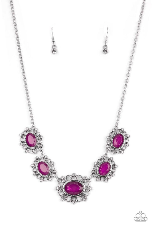 ​Meadow Wedding - Purple - Paparazzi Necklace Image