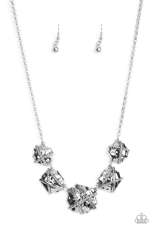 Keep Guard - Silver - Paparazzi Necklace Image