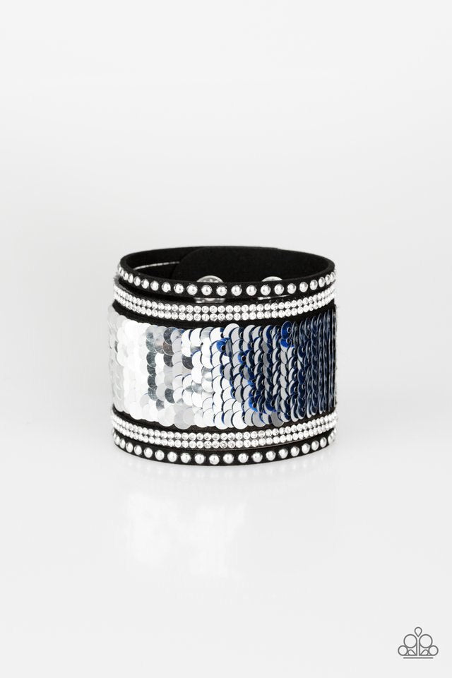 Paparazzi Bracelet ~ MERMAIDS Have More Fun - Blue