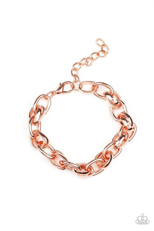 Rookie Roulette - Copper - Paparazzi Bracelet Image