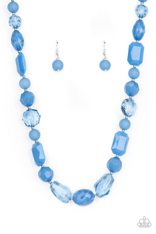 Here Today, GONDOLA Tomorrow - Blue - Paparazzi Necklace Image