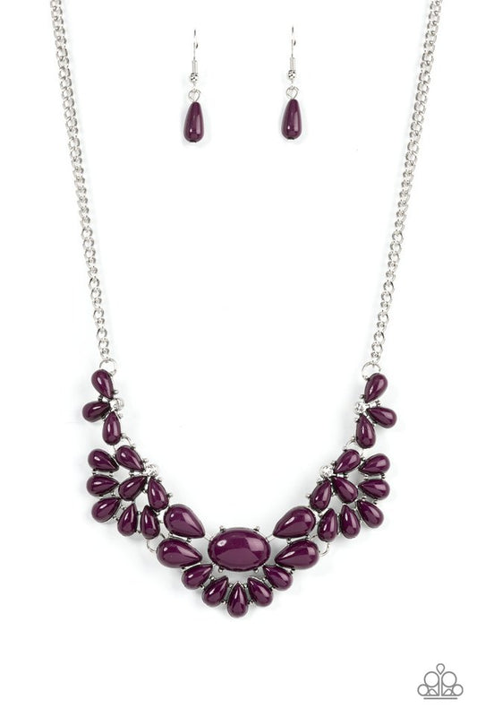 Secret GARDENISTA - Purple - Paparazzi Necklace Image