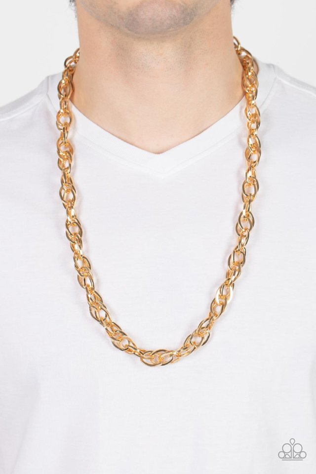 Custom Couture - Gold - Paparazzi Necklace Image