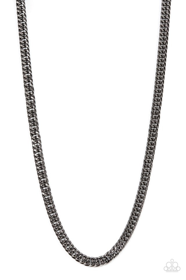 Standing Room Only - Black - Paparazzi Necklace Image