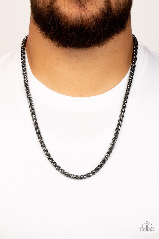 Metro Monopoly - Black - Paparazzi Necklace Image