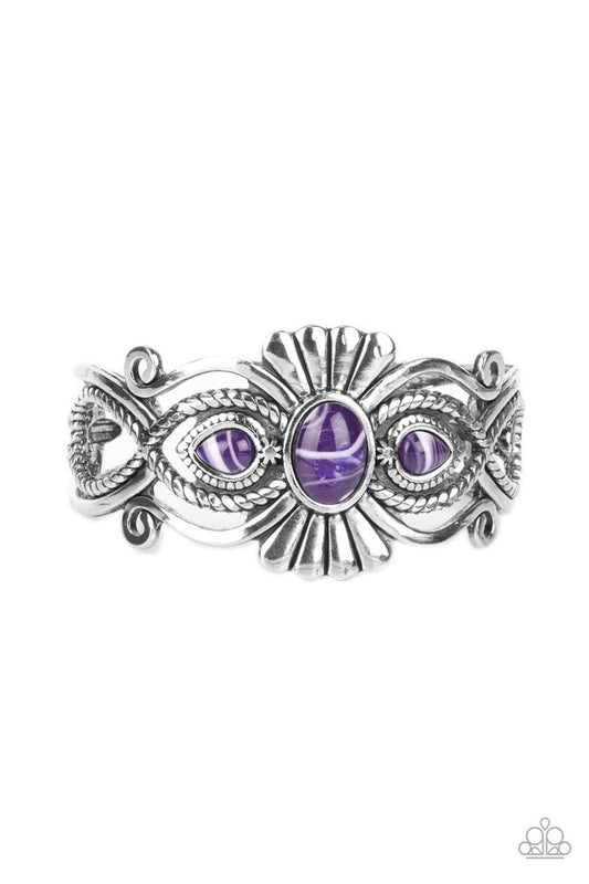 Rural Rumination - Purple - Paparazzi Bracelet Image