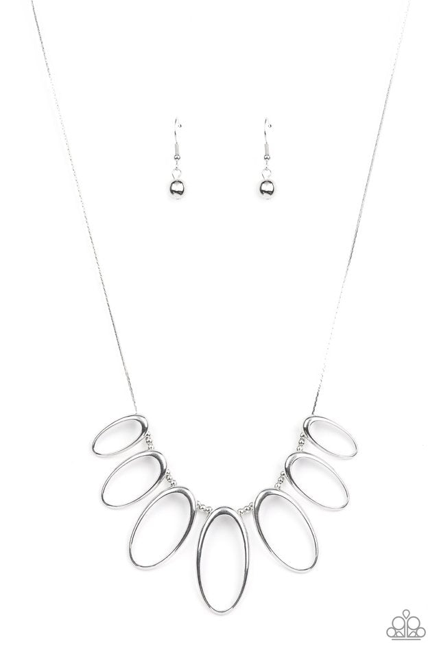 ​The MANE Ingredient - Silver - Paparazzi Necklace Image