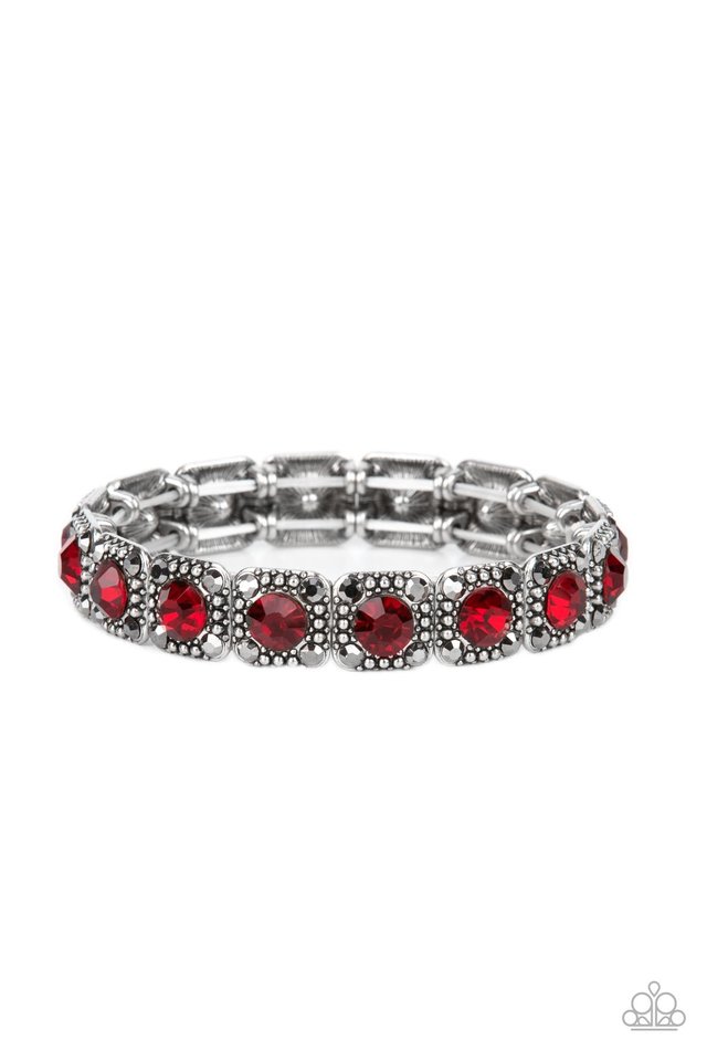 ​Cache Commodity - Red - Paparazzi Bracelet Image