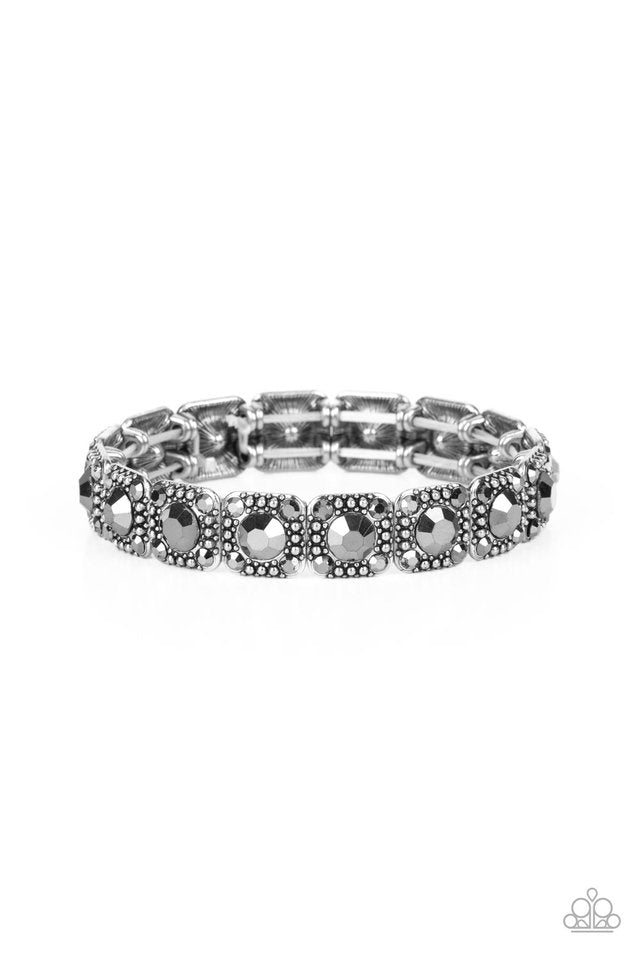​Cache Commodity - Silver - Paparazzi Bracelet Image