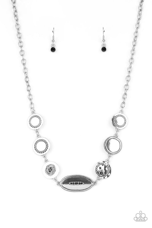 ​Uniquely Unconventional - Black - Paparazzi Necklace Image