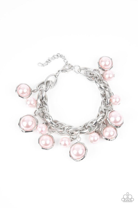 ​Orbiting Opulence - Pink - Paparazzi Bracelet Image