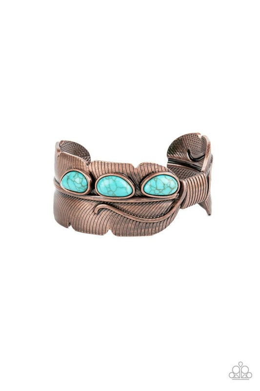 River Bend Relic - Copper - Paparazzi Bracelet Image