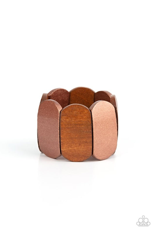 ​Natural Nirvana - Copper - Paparazzi Bracelet Image