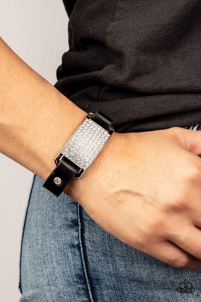 ​Urban Rivalry - Black - Paparazzi Bracelet Image
