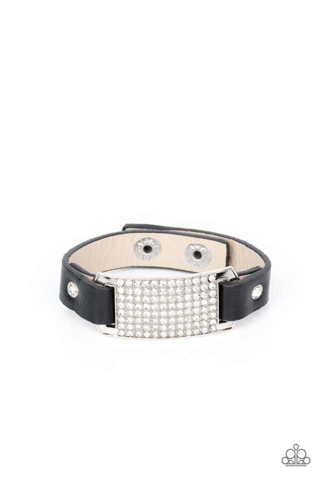 ​Urban Rivalry - Black - Paparazzi Bracelet Image