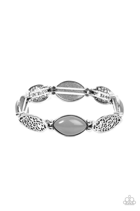 Garden Rendezvous - Silver - Paparazzi Bracelet Image