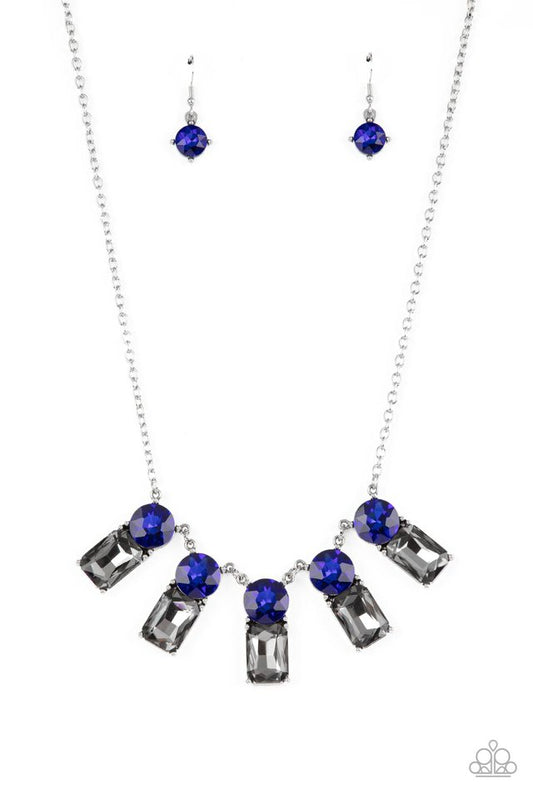 ​Celestial Royal - Blue - Paparazzi Necklace Image