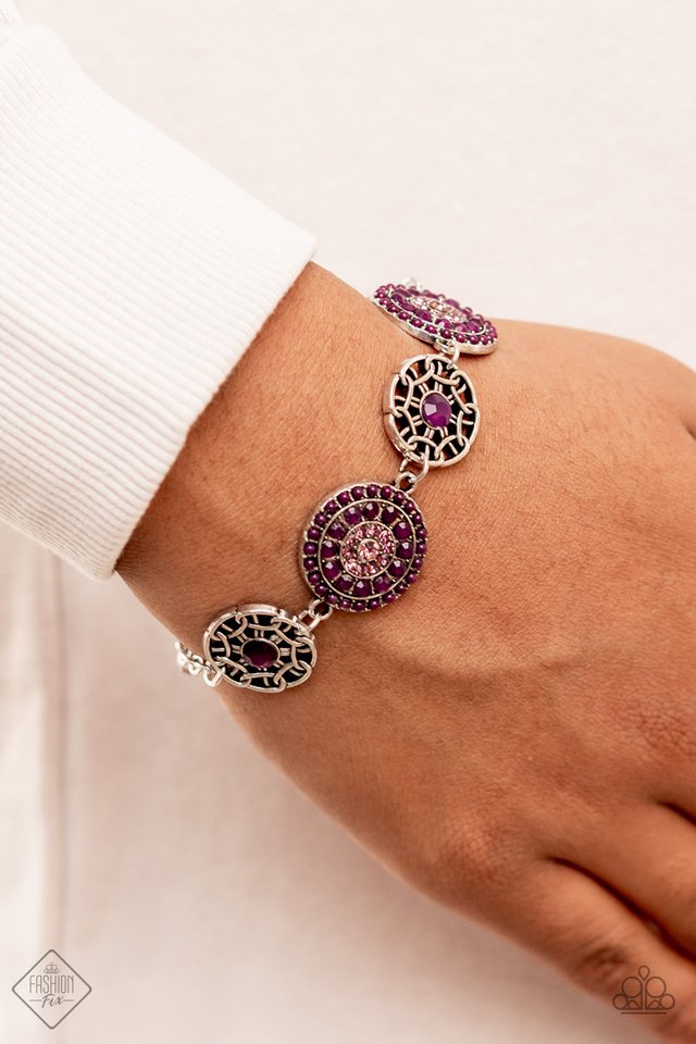 Vogue Garden-Variety - Purple - Paparazzi Bracelet Image