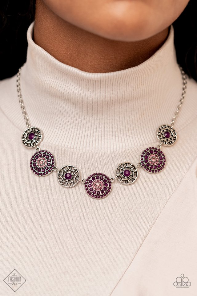 Farmers Market Fashionista - Purple - Paparazzi Necklace Image