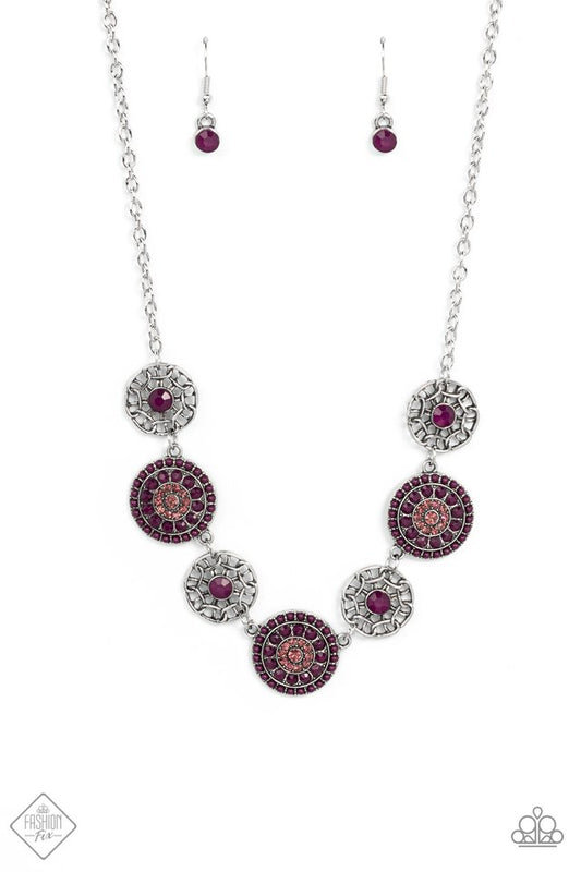 Farmers Market Fashionista - Purple - Paparazzi Necklace Image