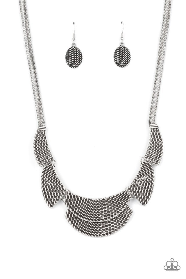 Empress Empire - Silver - Paparazzi Necklace Image