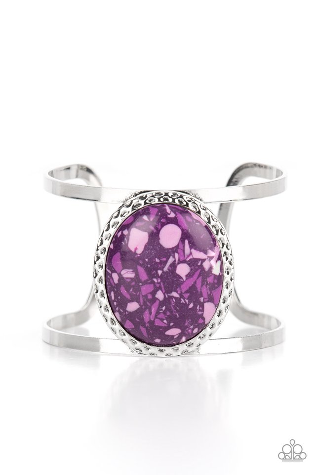 Tantalizingly Terrazzo - Purple - Paparazzi Bracelet Image