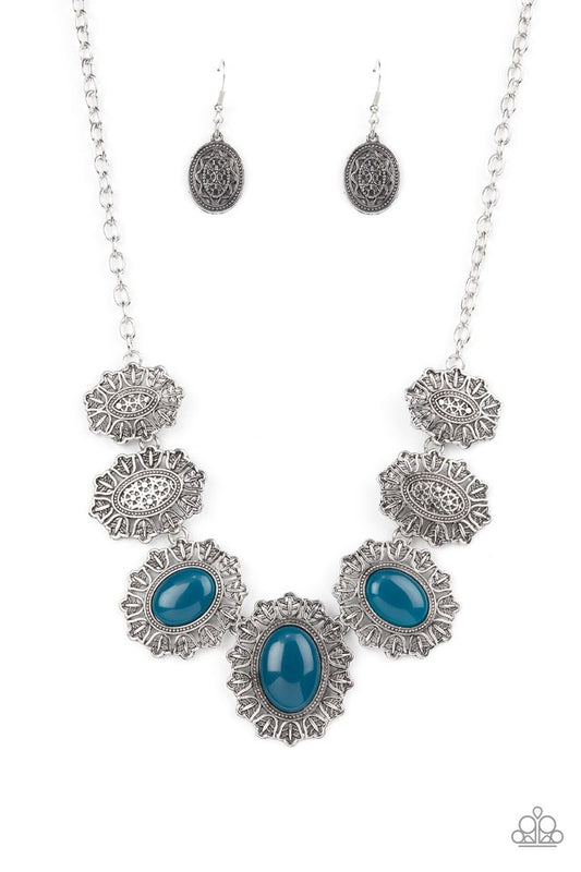 ​Forever and EVERGLADE - Blue - Paparazzi Necklace Image