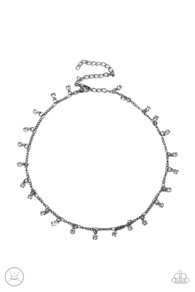 Bringing SPARKLE Back - Black - Paparazzi Necklace Image
