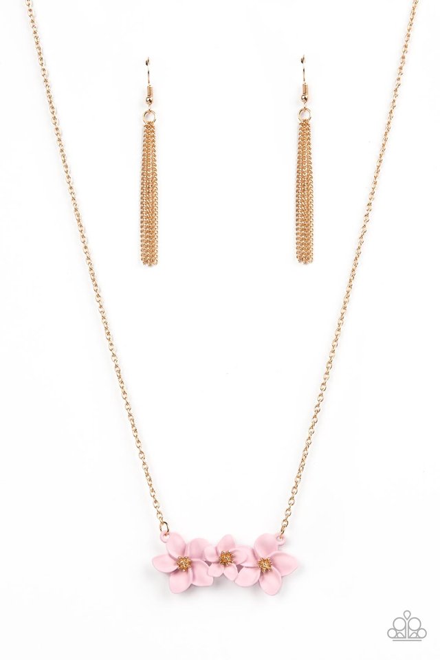Petunia Picnic - Pink - Paparazzi Necklace Image