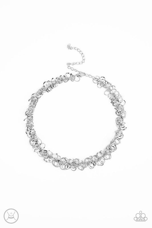 Cause a Commotion - Silver - Paparazzi Necklace Image