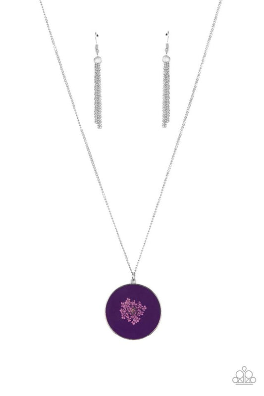 ​Prairie Picnic - Purple - Paparazzi Necklace Image