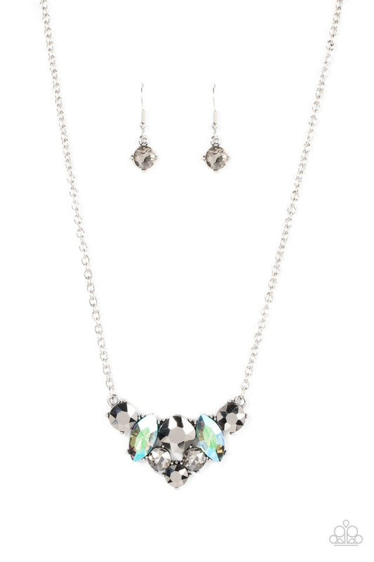Lavishly Loaded - Silver - Paparazzi Necklace Image