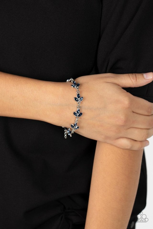 Gala Garland - Blue - Paparazzi Bracelet Image