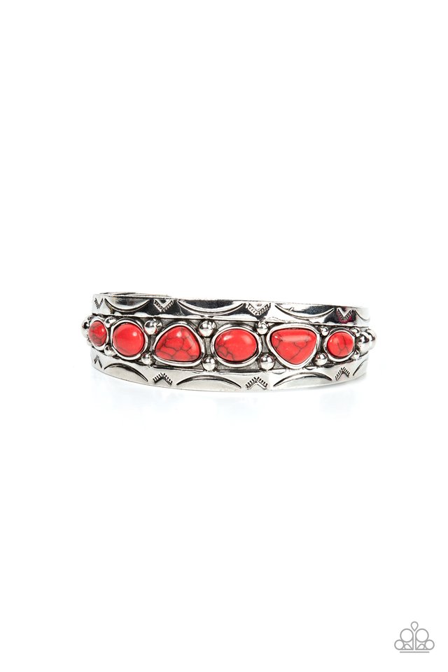 Saguaro Sultan - Red - Paparazzi Bracelet Image