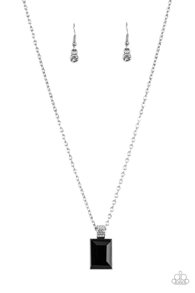 Understated Dazzle - Black - Paparazzi Necklace Image