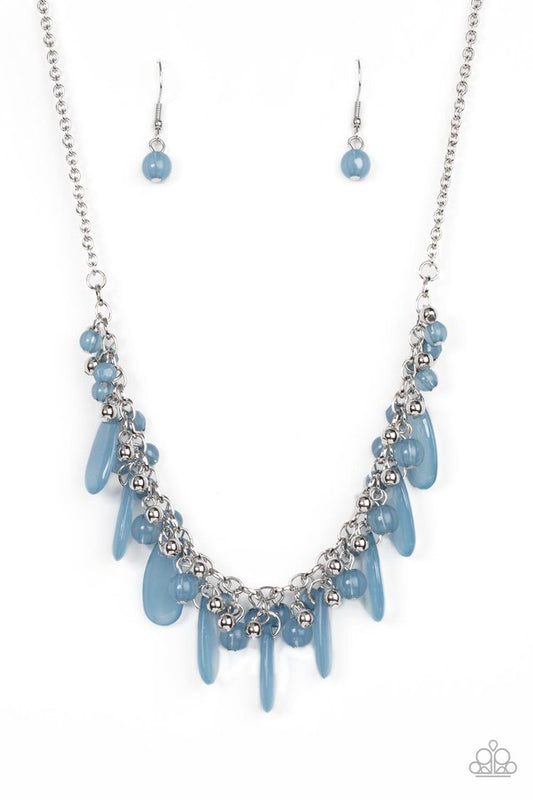 Bahama Mama Mode - Blue - Paparazzi Necklace Image