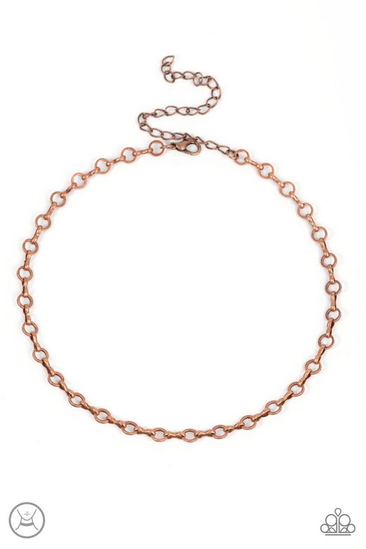 Keepin it Chic - Copper - Paparazzi Necklace Image