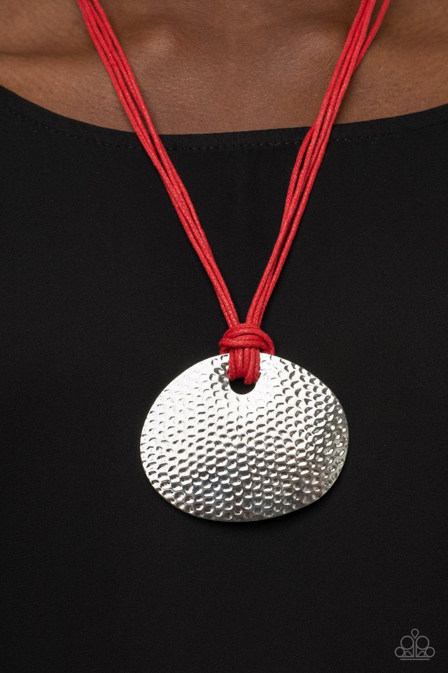 Rural Reflex - Red - Paparazzi Necklace Image