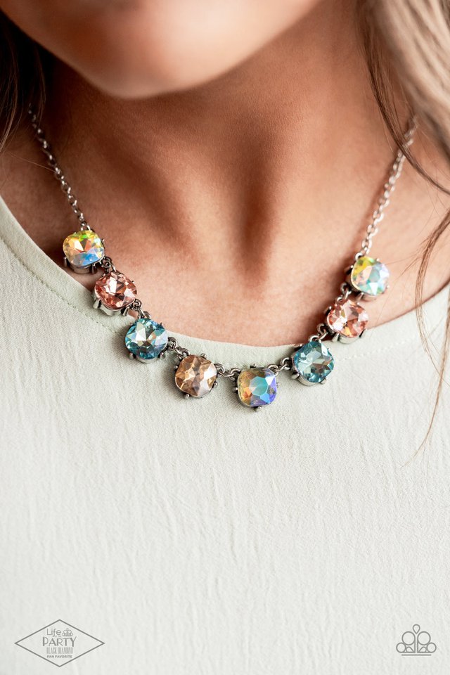 Dreamy Decorum - Multi - Paparazzi Necklace Image
