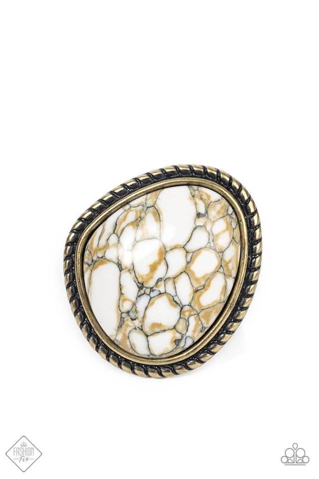 Take the High RODEO - Brass - Paparazzi Ring Image